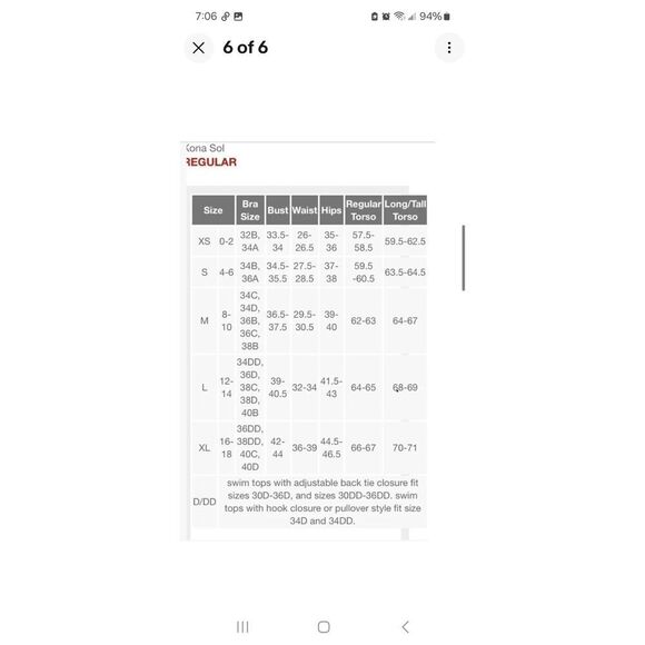 New Size 16 Kona Sol Pink Peach Tummy Control One Piece Swimsuit Bathing Suit - Picture 5 of 5